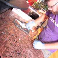 When I was little my neighbors had a penny bar, and I thought it was so cool. Who needs granite countertops?!     <a target='_blank' href='http://pinterest.com/pin/create/link/?media=http%3A%2F%2Fwww.katwise.com%2Fimg%2Fhouse%2Fhouse_060.jpg' title='Pin It!'  <a class='icon fa fa-pinterest fa-fw fa-lg' ></a> 